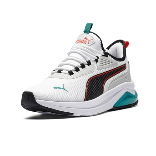 PUMA Mens Amplifier Slip On Sneakers Shoes Casual - White2