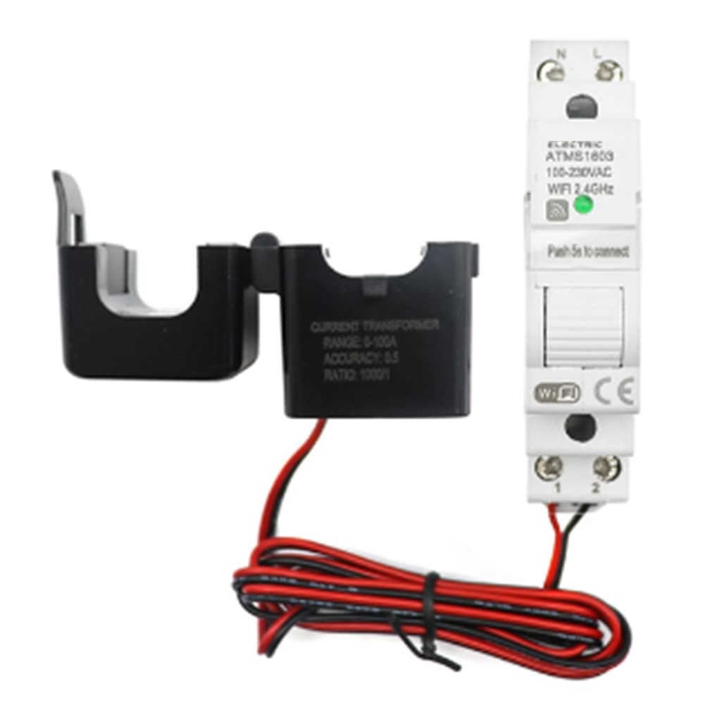 Monitor in Tempo Reale di Applicazione del Contatore di KWH Elettrico di Plastica (50A)