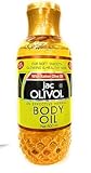 The monigrow Olivol Herbal Body Oil with Italian Olive Oil for Soft Smooth Skin, 500ml pack of 1