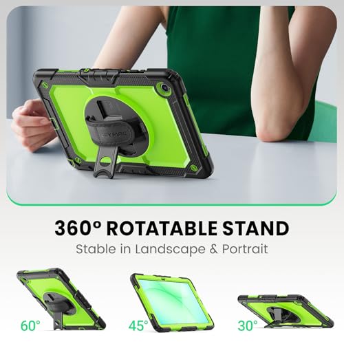 Image of SEYMAC Case for Samsung Galaxy Tab A11+ /A9+ Plus 11 inch, Green