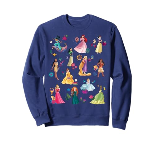 Sweat Disney Princess au motif magique avec finitions premium et tissu doux