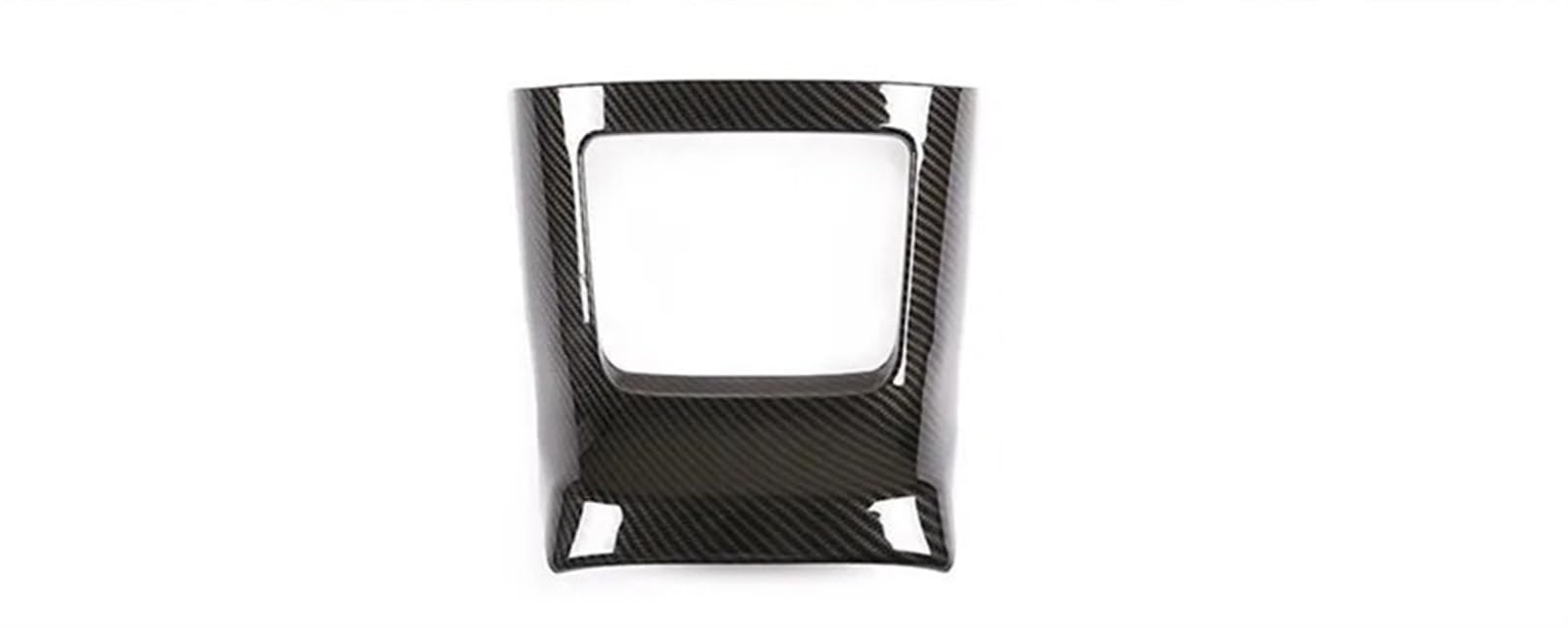 Car Trim Interior for Alfa for Romeo for Stelvio 2017-2020 Auto Interior Carbon Fiber Style Car Rear Exhaust Vent Decorative Frame(Carbon Fiber B)