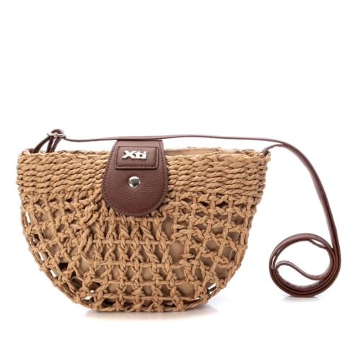 XTI - Bolso Mujer Taupe - Diseño moderno y...