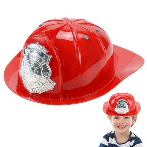 Dimensione adatta e rivestimento regolabile: con una dimensione di circa 29x24x11cm/11.42x9.45x4.33 pollici, questi cappelli per pompieri per bambini sono progettati con un rivestimento regolabile per garantire una vestibilità comoda e confortevole per i bambini con una circonferenza della testa fino a 50 cm..Il rivestimento regolabile consente un adattamento sicuro e personalizzato.