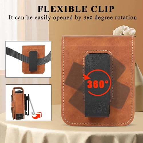 Housse Galaxy Z Flip 5 avec stylet et clip pour rester connecté en déplacement - 6