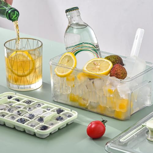 Bandeja para Cubitos de Hielo con Tapa y Recipiente 28 Cavidades miniatura 7