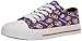 FOCO NCAA LSU Tigers Womens Low Top Repeat Print Canvas Shoes, Team Color, 9