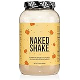 Naked Shake - Pumpkin Spice Protein Shake - Flavored Plant Based Protein with Mct Oil - Gluten-Free, Soy-Free, No Gmos Or Artificial Sweeteners - 30 Servings