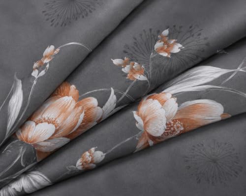 Image of Microfiber Fabric 8Pcs Diwan Blend Set of 60X90 Inch 1Bedsheet 16x16inch 5Cushion Covers 18x28 inch 2Bolster Covers (Gray)