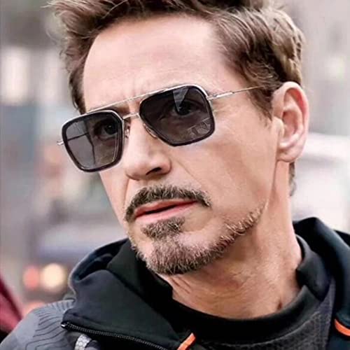 Being Better Tony Stark Stylish Unisex Sunglasses Black Vintage - Image 8