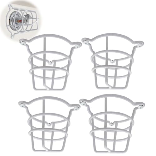 Happy Tree (4 Pack) White Fire Sprinkler Head Guard...