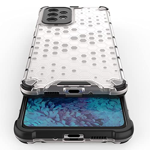 Image of Glasgow Back Case Cover Designed for Samsung Galaxy A73 5G - Transparent