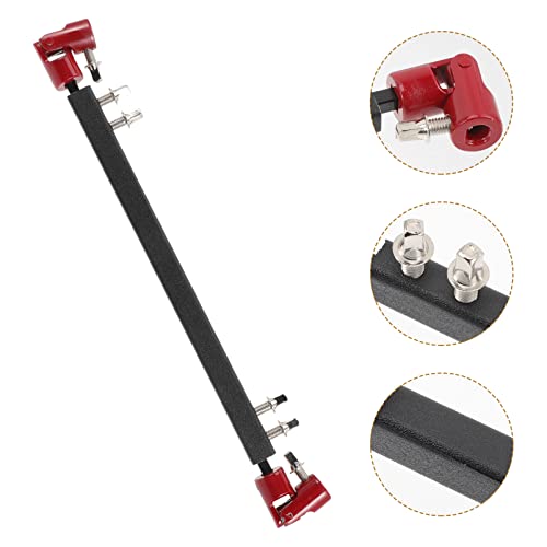 Barra de conexión metálica para pedal doble de bombo miniatura 6