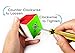 INTEGEAR Speed Cube 3x3 Stickerless with Stand and Tutorial – Easy Turning, Smooth Play, Durable Magic Puzzle Toy for Kids and Adults