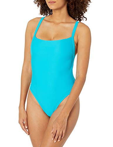 Image of Body Glove Women's Standard Smoothies Electra Solid One Piece Swimsuit with Strappy Back Detail