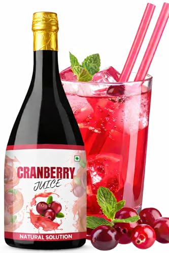 Image of Cranberry Juice Without Added Sugar for UTI, PCOD (Concentrate) 500ml inch