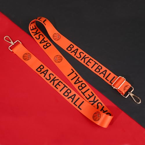 Image of NVENF Game Day Purse Strap Replacement Baseball Basketball Soccer Golf Crossbody Shoulder Bag Straps for Stadium Clear Purse (Style B)
