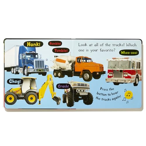Noisy Trucks: Includes 6 Sounds and an On/Off Switch on the Back Cover! (My First)