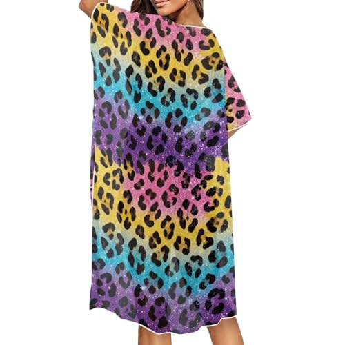 Cárdigan tipo kimono cómodo ropa de playa suave con caída ligera 5