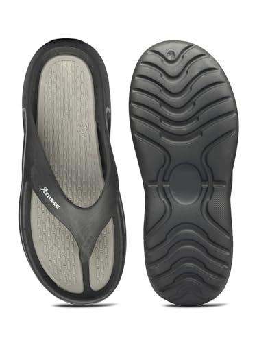 Image of ATHREE Slippers for Man Chappal Daily use Casual Slipper for Mens | Flip Flops for Men | Stylish Gents Sleeper Lightweight & Comfortable Pack of 1