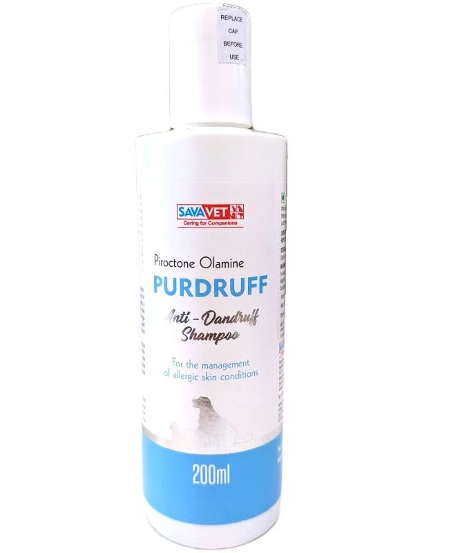 Savavet Purdruff Aanti-Dandruff Shampoo for Dogs & Cats, 200 ML (B0B49TM78W) Amazon Price History, Amazon Price Tracker