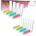 GOOHOCHY 8pcs Reusable Washable Lint Rollers Foldable Sticky Hair Remover for Clothes Carpets and Furniture Multi-Color Yellow Green