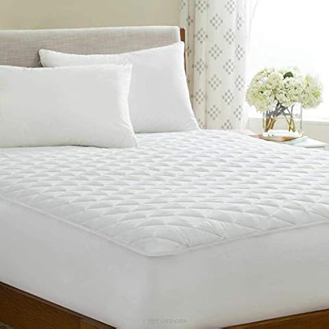 Quilted Mattress Protector with Pillow Case Cover