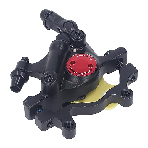 SPYMINNPOO Kit de Frein de Roue à Disque de Scooter électrique Haute Performance, Remplacement de Disque de Frein Durable de 120 Mm, étrier Hydraulique, pour M365 Pro Pro 2 (Courbé)