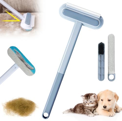 MADPET 4’ü 1 Arada Kedi Köpek Tüy Toplama Fırçası 1’li Set – Cam, Koltuk, Halı ve Kumaş Yüzeyler İçin Çok Yüzeyli Temizlik Aparatı – Evcil Hayvan Tüy Temizleyici Ergonomik Fırça - Görsel 1