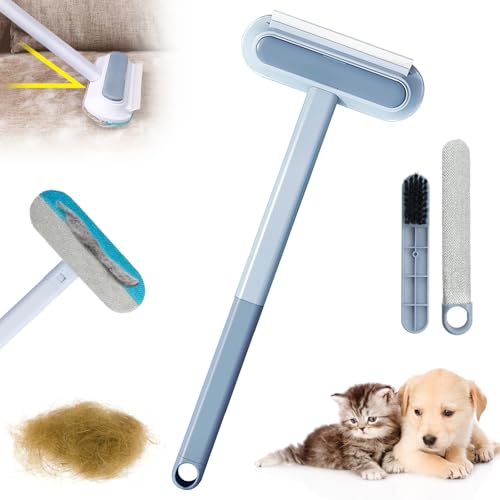 MADPET 4’ü 1 Arada Kedi Köpek Tüy Toplama Fırçası 1’li Set – Cam, Koltuk, Halı ve Kumaş Yüzeyler İçin Çok Yüzeyli Temizlik Aparatı – Evcil Hayvan Tüy Temizleyici Ergonomik Fırça
