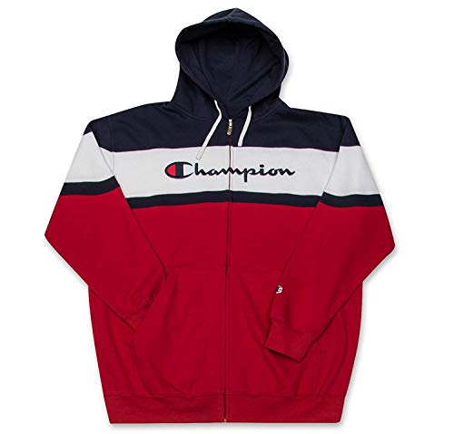 トップス 00s champion heavy cotton zip parker Champion Men's Big & Tall Authentic Zip Hoodie | Westport Big & Tall