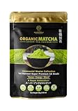 Nourishment Rituals Organic Matcha Green Tea Powder |1st Harvest Super Premium 6A Grade Focus Energy Mood | Net Weight 30g (1.06 Oz)