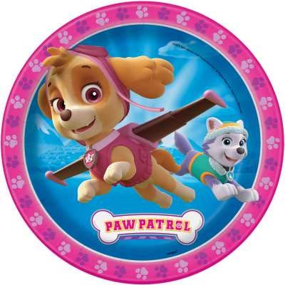Pink Paw Patrol Party Supplies Pack Serves 16: Paw Patrol Birthday Party Supplies, Skye, Everest, Paw Patrol Girl Plates Napkins Cups And Table Cover With Birthday Candles (Bundle For 16) #TOP1
