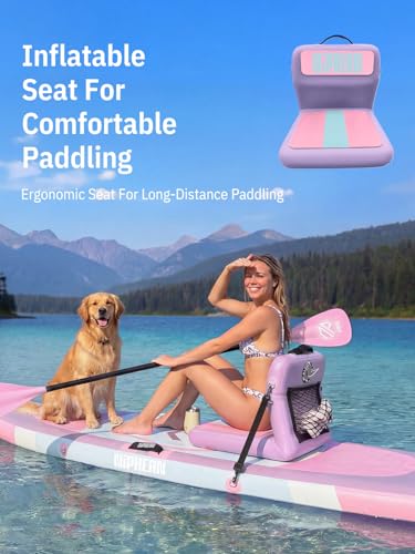 Image of Niphean 10' Inflatable Paddle Board, Ultra-Light SUP for Beginners