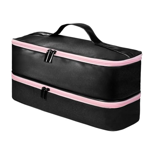 Eioeeklop Secador de Pelo Portátil de Doble Capa, Rizador, Alisador de Pelo, Bolsa de Almacenamiento de Pelo