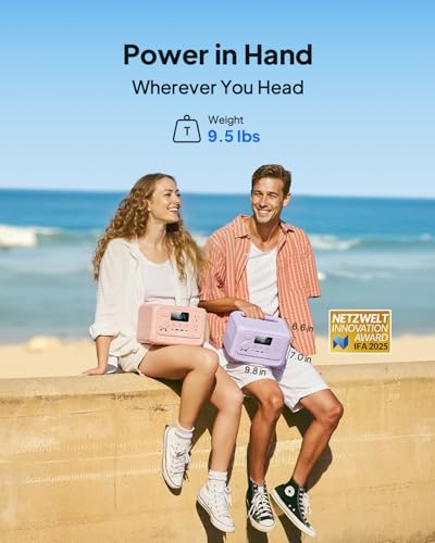Image of BLUETTI Elite 30 V2 Solar Generator with 60W Solar Panel (Ships Separately), 288Wh LiFePO4 Portable Power Station, 600W AC Ports (1500W Power Lifting), UPS Backup Power for Camping, Road Trip, Outage