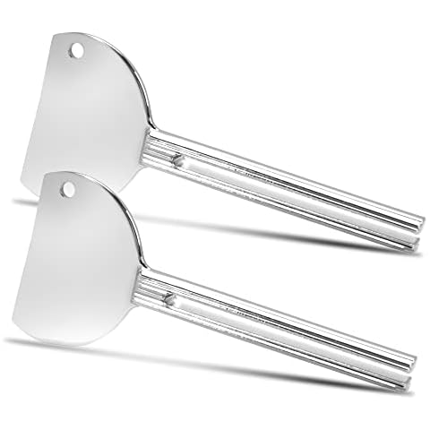 ECENCE 2X Tube squeezers, Tube Presser for Toothpaste, Tubes of Paint, Creams, detergents, Mustard, Tube Wringer, Squeezer for Bathroom & Kitchen, rustproof Aluminium Alloy Cover