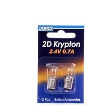 Dorcy 41-1660 2 D Krypton Bulbs 2 Pack