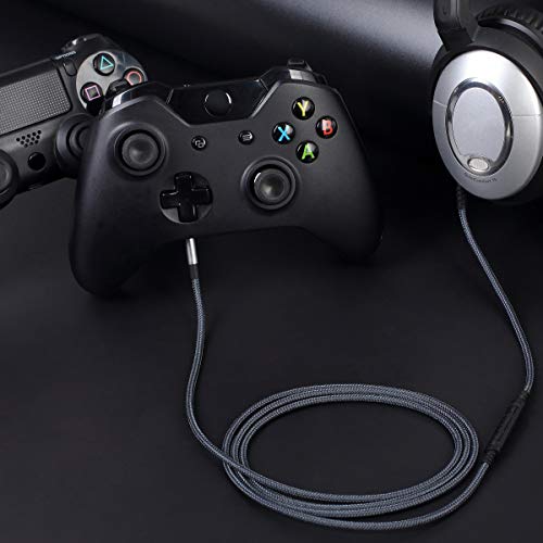 Audio Replacement Cable Replacement Cord With In-Line Mic Remote Volume Control Compatible With Bose Qc15 Quietcomfort 15 Headphones, Audio Cord Compatible With Samsung Galaxy Huawei Android #TOP5