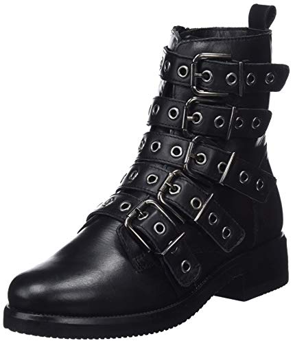 MUSSE & CLOUD Jimmy, Botines para Mujer, Negro (Nvbk 001), 36 EU