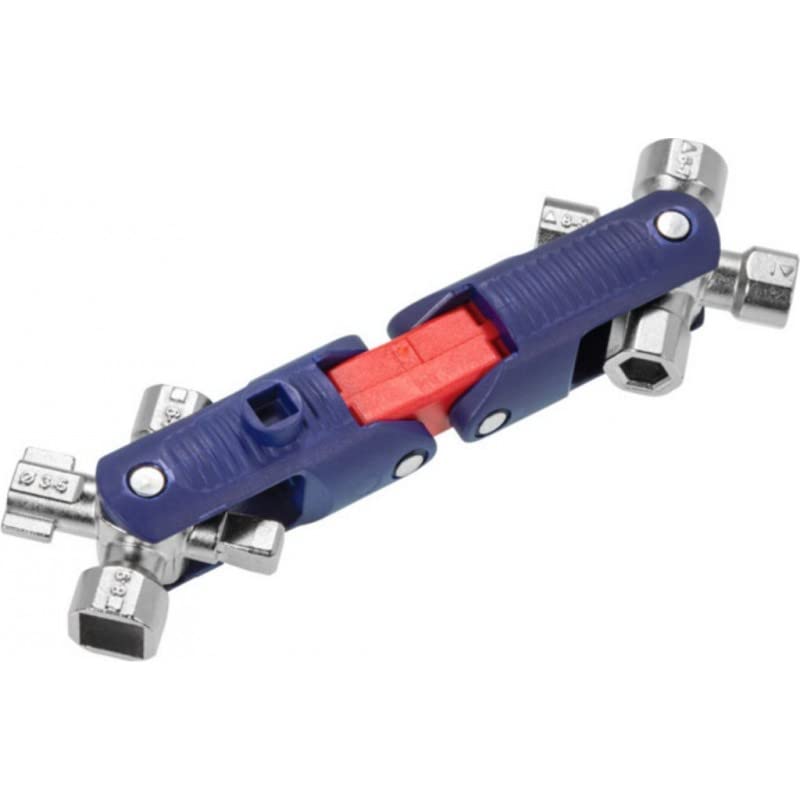 KNIPEX Universal Key Jointkey Quadro for All Standard Shut-Off Systems 63 mm, 00 11 06 V04