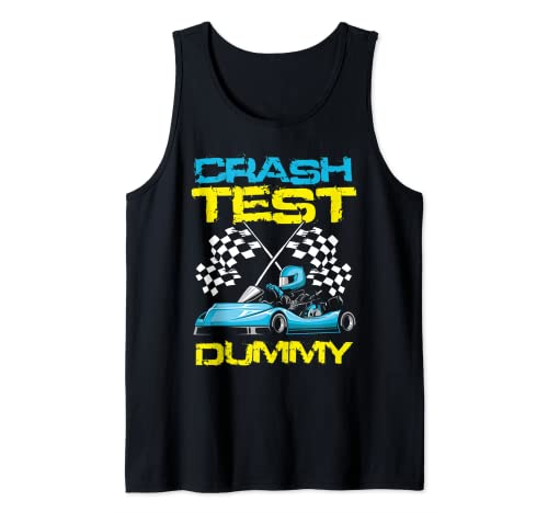 Go Kart Racing Crash Test Dummy Go Kart Racer Tank