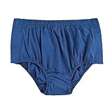 2026 Mutande triangolari da uomo a due lati, aperte, tipo di pasta, per pazienti con fratture ossee che sono costretti a letto a lungo termine, facili da togliere, Blu, 3XL