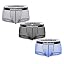 (8391)3-pack-grey-black-blue