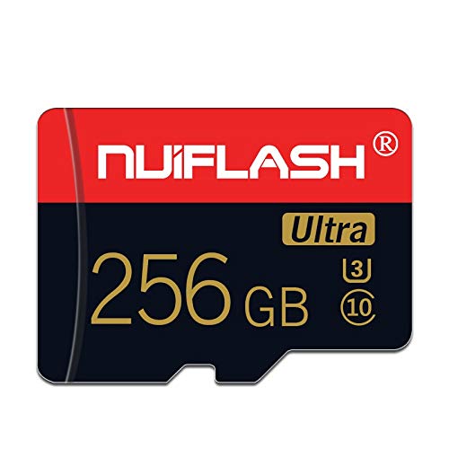 Micro SD Card 256GB Memory Card Class 10 Micro TF Card Memory Card 256GB with a SD Card Adapter Designed for Nintendo-Switch Android Smartphones,Tablets and Others