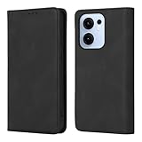 Gedurya OPPO Reno13 A ケース 手帳型 オッポreno13 a スマホケース Reno 13A 5G 用 ケース手帳型 オッポ レノ13a 携帯カバー SIMフリー ワイモバイル 楽天モバイル 6.7インチ対応 OPPO Reno13 A 手帳型ケース マグネット式 カード収納 スタンド機能 全面保護 財布型 (ブラック)