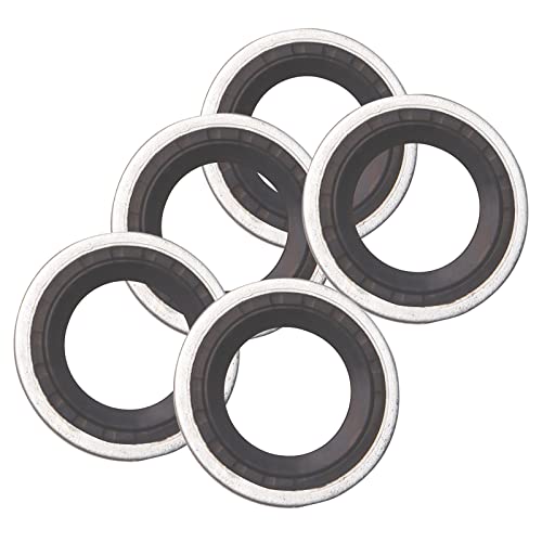 Image of 36Pcs A /C Gasket Assortment, Air Conditioning Compressor Port Seal Washer Kit Bonded Seal Gasket Assortment