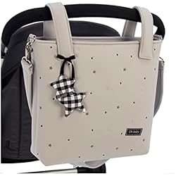 Talega para silla de Paseo Rosy Fuentes - Bolso para Silla de Paseo - Limpieza Sencilla 0-gris