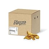 Norpur Natural Pig Ear Strips for Dogs, 5 lb. Box, Oven Baked Pork Training Treats for Small to Medium Breeds, Soft and Fully Digestible, Supports Joint, Dental, and Coat Health, Made in Canada