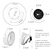 ROLMZJX Conical Grinder Burr Set Replacement, Conical Burr Coffee Grinder Accessories for most brands of manual coffee grinders on the market (1 Set)